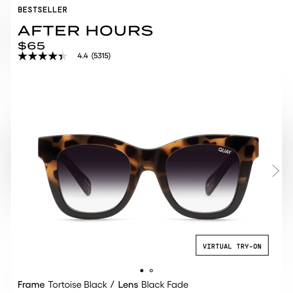 Quay After Hours Sunglasses